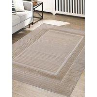 The Very Collection Malmo Border Rug - Natural