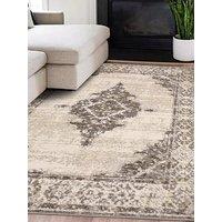 Very Home Cadiz Traditional Rug - Grey