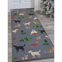 Very Home Christmas Dogs Runner