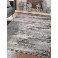 Very Home Freya Abstract Rug - Grey