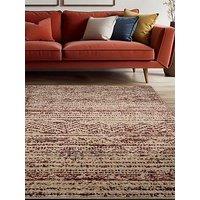 Very Home Freya Patterned Rug - Burgundy