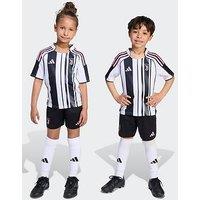 Adidas Kids Juventus 25/26 Home Mini Football Kit - Black/White