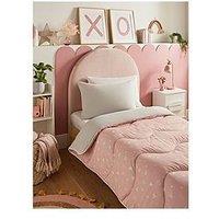 Night Lark Dreamy Hearts 4.5 Tog Junior Coverless Duvet Set