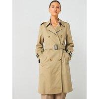 Mango Belted Trench Coat - Beige
