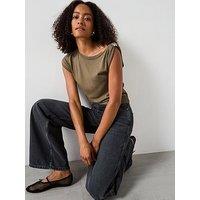 Mango Fine Knit Sweater With Hardwear Detail - Grey