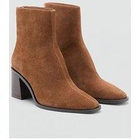 Mango Suede Ankle Boots