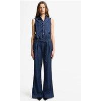 7 For All Mankind Denim Jumpsuit