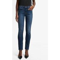 7 For All Mankind Roxanne Straight Jeans - Dark Wash