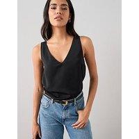The Very Collection Cami Top - Black
