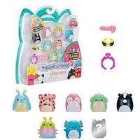 Squish-A-Longs 8 Pack (Wave 3, Style 1) - 1-Inch Mini-Squish