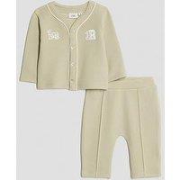 River Island Baby Boys Baseball Set - Khaki