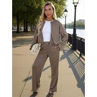 Ax Paris Blouson Jacket - Mocha