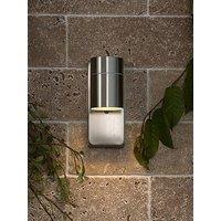 Valuelights Barrow Stainless Steel Dusk Till Dawn Ip44 Wall Light