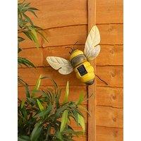 Valuelights Bee Solar Powered Wall Ornament Fence Light