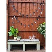 Valuelights Black Ip44 5.7M Warm White Led Festoon Lights - Set Of 10