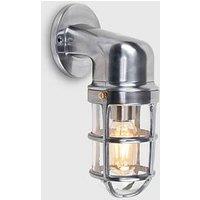 Valuelights Quay Polished Aluminium Ip44 Nautical Outdoor Wall Light