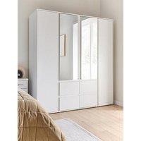 Very Home Lisson 4 Door Combi Wardrobe