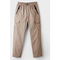 V By Very Boys Cargo Trousers - Stone Beige
