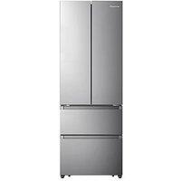 Fridgemaster Mf70450Es 200Cm High Total No Frost Freestanding American French Door Fridge Freezer - Silver - E Rated