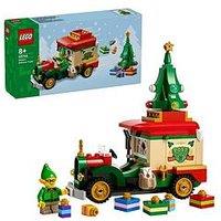 Lego Santa&Rsquo;S Delivery Truck Toy For Kids 40746
