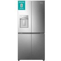 Hisense Pureflat Slim Rq5P470Syidtotal No Frost American Fridge Freezer With My Fresh Choice Zone - D Rated