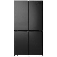 Hisense Pureflat Rq758N4Safe Frost Free American Fridge Freezer - Black Stainless Steel - E Rated - Wifi