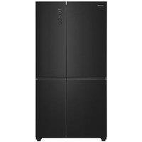 Hisense Pureflat Rs840N4Fc American Smart Fridge Freezer -Black Stainless Steel