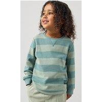 The Very Collection Boys Ottoman Rib Long Sleeve Top - Multi