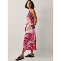 Monsoon Alex Midi Dress - Orange