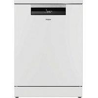 Haier 60Cm Full Size Dw, A-Rated 14-Place, 2 Basket - White