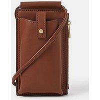 Accessorize Tab Pocket Phone Bag - Light Brown