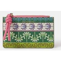 Accessorize Palm Print Card Holder - Multi