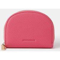 Accessorize Crescent Coin Purse - Pink