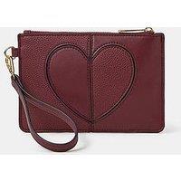 Accessorize Heart Pouch - Red