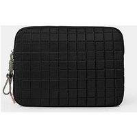 Accessorize Quilted Laptop Case - Black