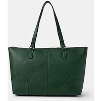Accessorize Plain Tote Bag - Green