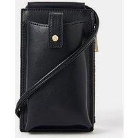 Accessorize Tab Pocket Phone Bag - Black