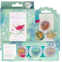 The Little Mermaid Little Mermaid Face And Eye Mask Bundle With Hair Clips