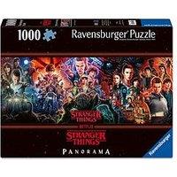 Stranger Things 1000-Piece Panoramic Wide Jigsaw Puzzle