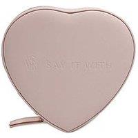 Say It With Heart Jewellery Box - Pink