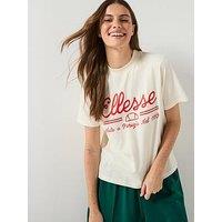 Ellesse Women'S L'Anse T- Shirt - Off White