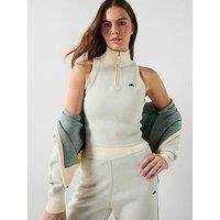 Ellesse Women'S Surista Knitted 1/4 Zip Top - Off White