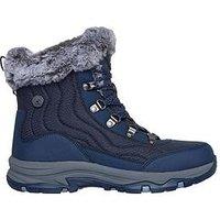 Skechers Trego Stormie Waterproof Calf Boot - Navy