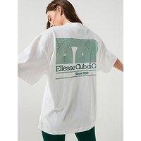 Ellesse Womens Club Di Corsa Tee - White