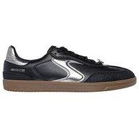 Skechers Hotshot Cool Glow Trainer - Black/Silver