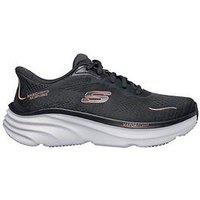 Skechers D'Lux Vapor Slip-In Trainer - Black