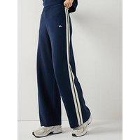 Ellesse Womens Niantellos Wide Leg Knitted Jogger - Navy