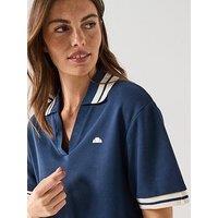 Ellesse Womens Fernie Polo Shirt - Navy - Blue