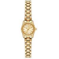 Michael Kors Women'S Lexington Three-Hand, Gold-Tone Stainless Steel Watch, Mk4862