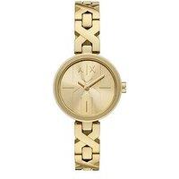 Armani Exchange Women'S Two-Hand Stainless Steel Watch Ax5831 - Gold